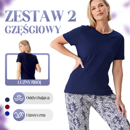 【S-3XL】🏖️Letni casualowy zestaw dwuczęściowy 2 zestawy