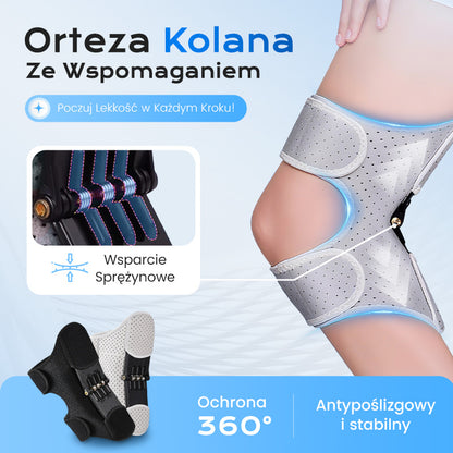 🔥🔥Orteza kolana ze wspomaganiem