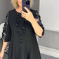 ✨Rozkloszowana sukienka Plus Size w kropki✨