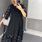 ✨Rozkloszowana sukienka Plus Size w kropki✨