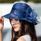 👒Elegancki kapelusz ochronny UV z szerokim rondem w kwiaty