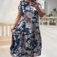 🌸Długa sukienka w kwiaty w rozmiarze plus size na wiosnę i lato