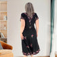 👗Sukienka Plus Size z dekoltem w szpic
