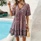 【S-3XL】👗 Kwiatowe sukienki z dekoltem w szpic dla kobiet