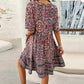 【S-3XL】👗 Kwiatowe sukienki z dekoltem w szpic dla kobiet