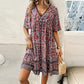 【S-3XL】👗 Kwiatowe sukienki z dekoltem w szpic dla kobiet