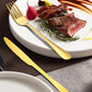 ✨🍴24-elementowy zestaw sztućców Premium ze stali nierdzewnej