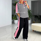 【S-3XL】🥰Damski dwuczęściowy top i spodnie w paski