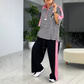 【S-3XL】🥰Damski dwuczęściowy top i spodnie w paski