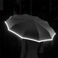 ☂️Parasol z odblaskowym paskiem bezpieczeństwa i klamrą