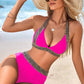 👙Seksowny kostium kąpielowy Holiday Wave Pattern V-Neck🏖️