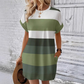 🔥👗Sukienka damska casual z okolicznicem rundym