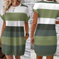 🔥👗Sukienka damska casual z okolicznicem rundym