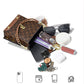 👜Elegancka skórzana torebka damska typu crossbody