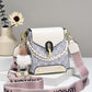 👜Elegancka skórzana torebka damska typu crossbody