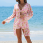 Damski 3-częściowy zestaw bikini z tuniką