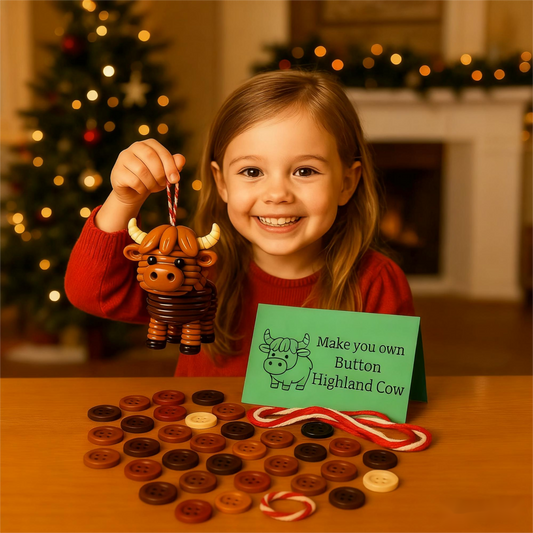 🎄Wczesna wyprzedaż świąteczna 40% ZNIŻKI🎁Ozdoby świąteczne DIY w kształcie zwierzątek z guzików