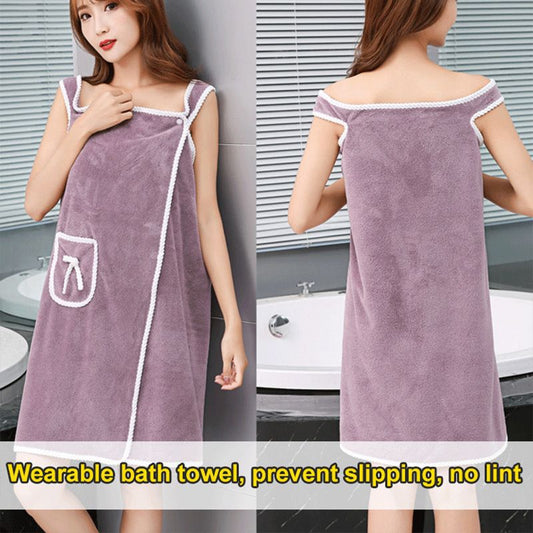 🔥Chłonny ręcznik kąpielowy Faux Coral Fleece - miły prezent